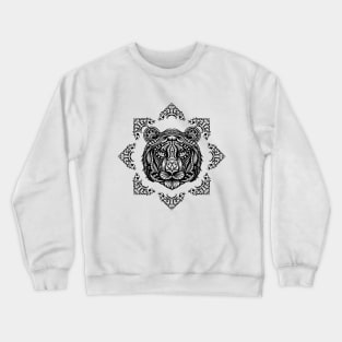 Bengal Tiger Mandala Crewneck Sweatshirt